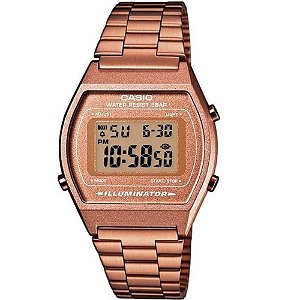 Relógio Feminino Casio Vintage Digital B640WC-5ADF - Rosê