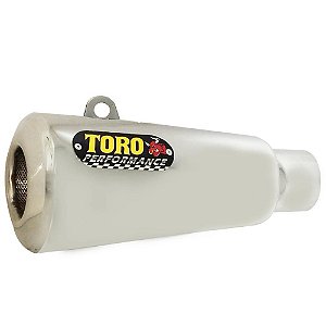 Escape Toro T-2 Aço Inox 304 Honda CG150 KS/ES até 2008 0058