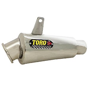 Escape Toro T-3 Aço Inox 304 Honda CG 150 KS/ES até 2008 0060