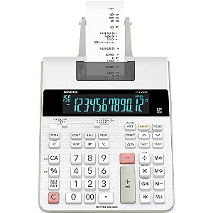 Calculadora de Impressão Casio FR-2650RC Branca - Bivolt