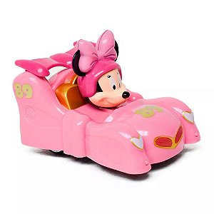 Carrinho Roda Livre Toyng Aventura Sobre Rodas Disney Junior - Minnie