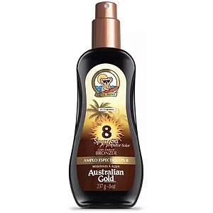 Protetor Solar Australian Gold Instant Bronzer FPS8 - 237ml