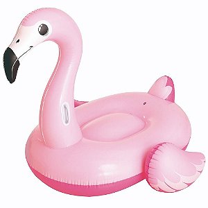 Boia Gigante Flamingo Mor Tamanho G Praia Piscina - Rosa