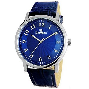 Relógio Masculino Champion Analógico CN20560F - Prata/Azul