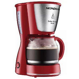 Cafeteira Elétrica Mondial Dolce Arome C-35-18X Verm. 127V