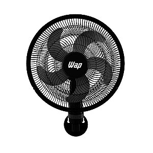 Ventilador WAP Rajada Turbo de Parede 130W W130 Preto - 127V