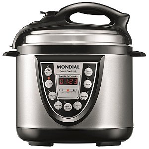 Panela de Pressão Mondial Pratic Cook 4L PE-09 Inox - 220V