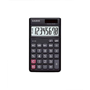 Calculadora de Bolso Casio 8 Dígitos SX-300 - Preta