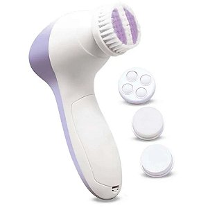 Kit Spa Facial Multilaser 4 em 1 com 2V HC180 - Lilás