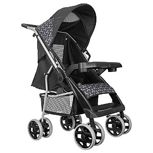 Carrinho de Passeio Tutti Baby Thor Plus 03900 - Preto