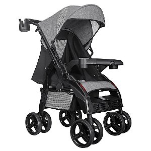 Carrinho de Passeio Tutti Baby Silver US 05800 - Cinza