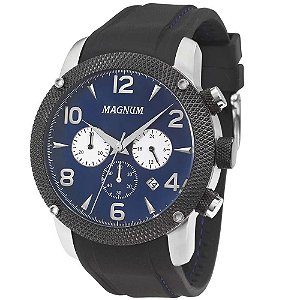 Relógio Masculino Magnum Analógico MA34414T - Prata