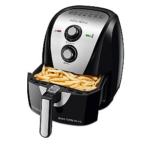 Fritadeira Air Fryer Mondial Grand Family AF-55I Preto 220V