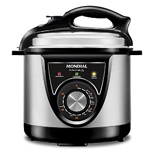 Panela de Pressão Elétrica Mondial Pratic 3L PE-26 Inox 220V