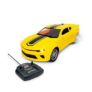 Carrinho de Controle Remoto Importway 1/16 BW025AM - Amarelo