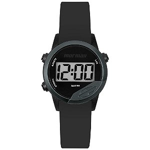 Relógio Unissex Mormaii Mude MO4100AB/8P - Preto