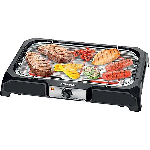 Churrasqueira Mondial Grand Steak & Grill CH-05 Preta - 220V