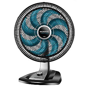 Ventilador Turbo Mondial 40cm 8 Pás VTX-40-8P-AP Preto 127V