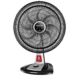 Ventilador Turbo Mondial 8 Pás VTX-40-8P-RL Preto - 127V