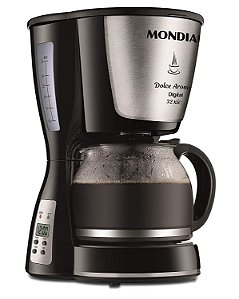 Cafeteira Elétrica Dolce Arome Inox C-31 DG 32X Preta - 127V