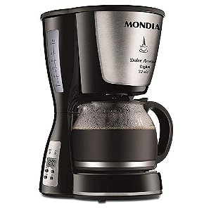 Cafeteira Elétrica Dolce Arome Inox C-31 DG 32X Preta - 220V