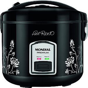 Panela Elétrica de Arroz Mondial 10X Pe-44 Preta - 127V