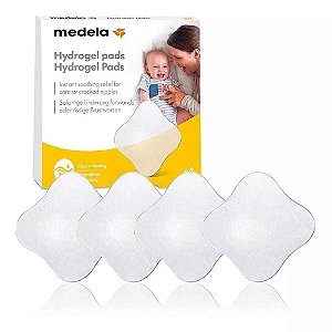 Almofadas De Hidrogel Medela para Mamilos Sensíveis 4 Und