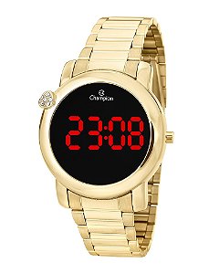 Relógio Feminino Champion Digital CH48064H - Dourado