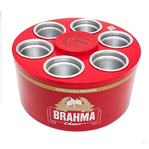 Cooler Térmico de Mesa Doctor Cooler 3G Lata Brahma - Vermelho