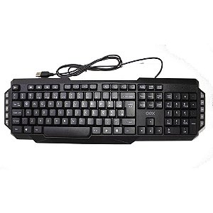 Teclado Multiwork TC-103 com fio OEX - Preto