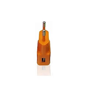 Carregador Smartogo Multilaser CB080L Laranja - Bivolt