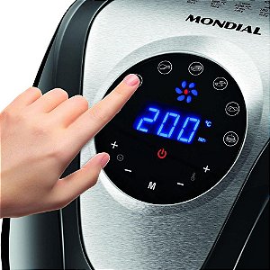 Fritadeira Air Fryer Mondial AF-30-DI Inox - 220V