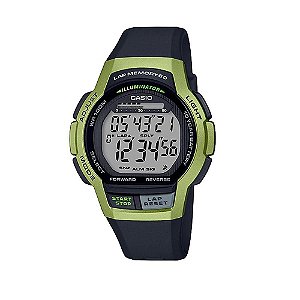 Relógio Digital Masculino Casio WS-1000H-3AVDF - Verde