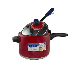 Panela de Pressão Ramos Pressionella 4,5L PS00636 - Vermelho