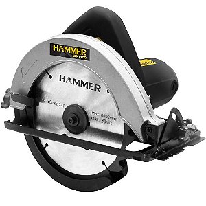 Serra Circular Hammer 1100W SC-1100 Preto - 127V