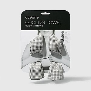 Toalha Refrescante Océane Cooling Towel - Cinza