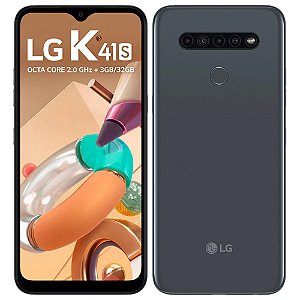 Smartphone LG K41S 3GB/32GB 6.5p LM-K410BMW - Titanium