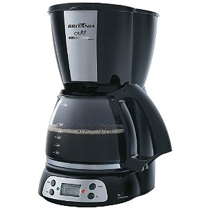 Cafeteira Britânia CP38 800W Inox/Preto - 127V