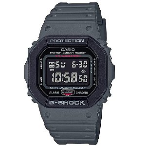 Relógio Masculino G-Shock Digital DW-5610SU-8DR - Cinza