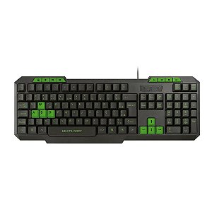 Teclado Gamer Multilaser Multimídia Slim - TC243