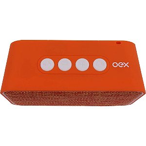 Caixa de Som OEX Speaker Weave SK-407 10W - Laranja