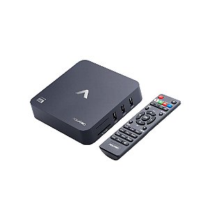 Smart TV Box 4K Aquário STV-2000 Preto - Bivolt