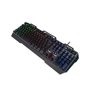 Teclado Gamer Fortrek Crusader ABNT2 - Preto