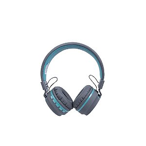 Headset OEX Candy HS310 Bluetooth - Azul/Cinza