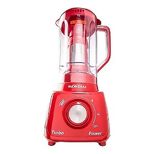 Liquidificador Mondial Turbo Power L-99-FR Vermelho - 127V