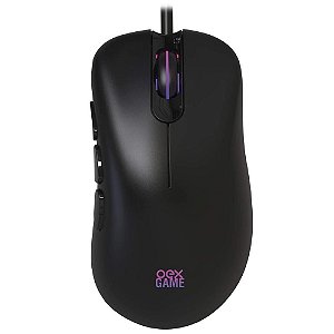 Mouse Gamer OEX Adrik MS321 6400DPI - Preto