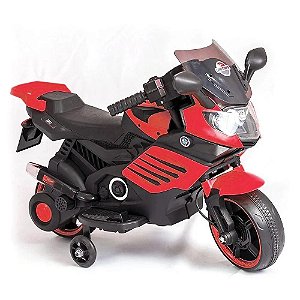 Mini Moto Elétrica Unitoys R1 Cross 1491 - Vermelho