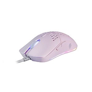 Mouse Gamer OEX Dyon-X MS322S 6200DPI RGB - Rosa