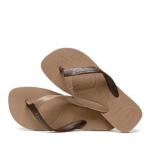 Chinelo Havaianas Casual Bege - 41/42