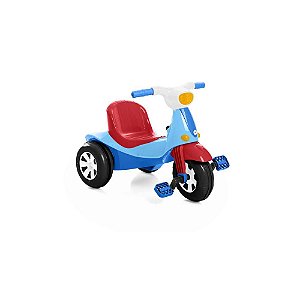 Motoca Triciclo Elétrica Velotri - Calesita Azul?